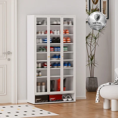 Gambar Informa August Kabinet Sepatu 3 Pintu 170 cm - Putih