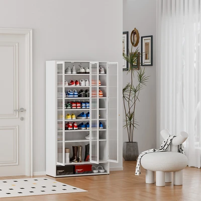 Gambar Informa August Kabinet Sepatu 3 Pintu 170 cm - Putih