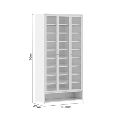 Gambar Informa August Kabinet Sepatu 3 Pintu 170 cm - Putih