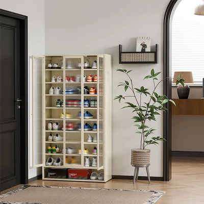 Gambar Informa August Kabinet Sepatu 3 Pintu 170 cm - Krem