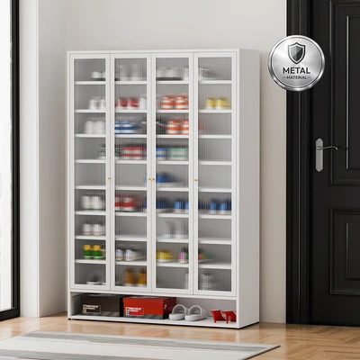 Gambar Informa August Kabinet Sepatu 4 Pintu 170 cm - Putih