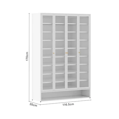 Gambar Informa August Kabinet Sepatu 4 Pintu 170 cm - Putih