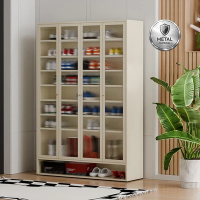 Gambar Informa August Kabinet Sepatu 4 Pintu 170 cm - Krem