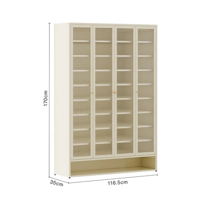 Gambar Informa August Kabinet Sepatu 4 Pintu 170 cm - Krem