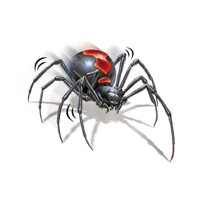 Gambar Zuru Robo Alive Crawling Spider - Hitam