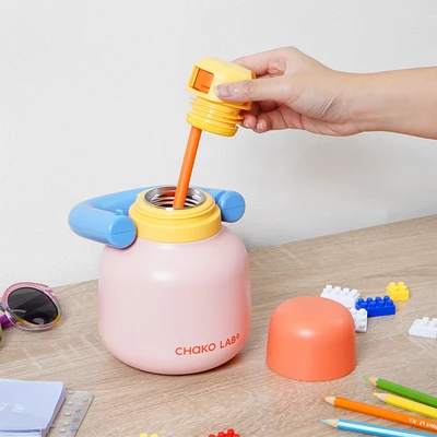 Gambar Chakolab Hung Kettle Botol Vacuum Flask 820 ml - Sunset Pink
