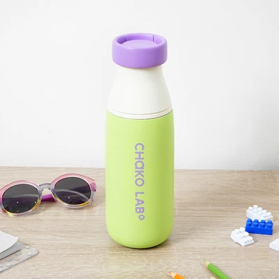 Gambar Chakolab Milk Pot Taro Botol Vacuum Flask 520 ml - Ungu/Hijau