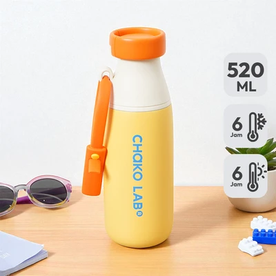 Gambar Chakolab Milk Pot OJ Botol Vacuum Flask 520 ml - Orange