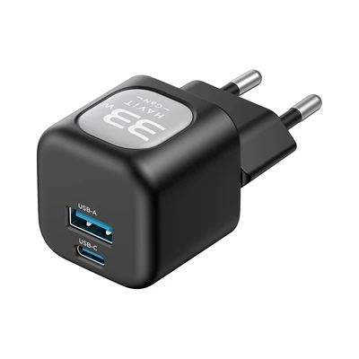 Gambar Havit Kepala Charger 33 Watt UC230 - Hitam
