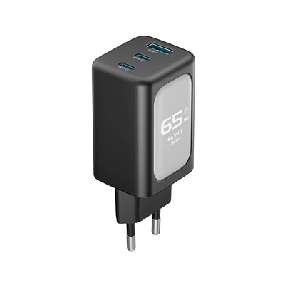 Gambar Havit Kepala Charger 60 Watt UC260 - Hitam