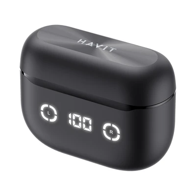 Gambar Havit TWS Bluetooth Earbuds ANC ENC TW984 - Hitam