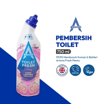 Gambar Astonish Peony Fresh Cairan Pembersih Toilet 750 ml - Pink