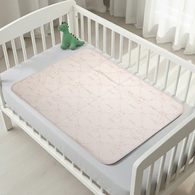 Gambar Kindla 70x100 cm Alas Kasur Bayi Waterproof Cuddle Bear - Cokelat