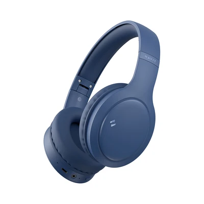 Gambar Havit Headphone Bluetooth H633BT - Biru