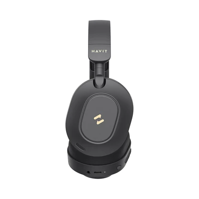 Gambar Havit Headphone Bluetooth ANC Foldable H668BT - Hitam