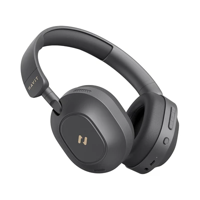 Gambar Havit Headphone Bluetooth ANC Foldable H668BT - Hitam