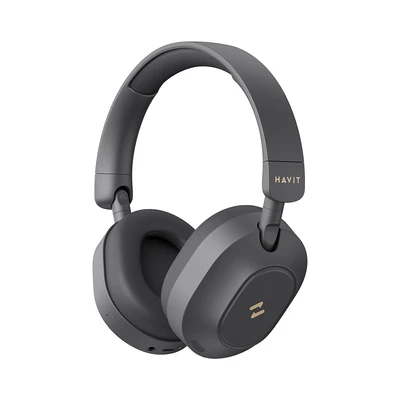 Gambar Havit Headphone Bluetooth ANC Foldable H668BT - Hitam