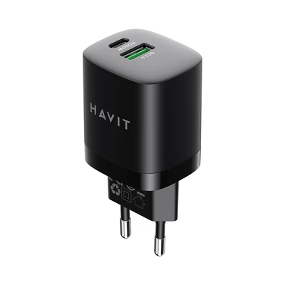 Gambar Havit Kepala Charger Pro 30 Watt UC30 - Hitam