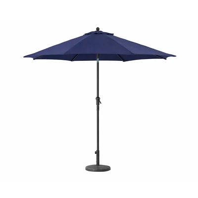 Gambar Payung Taman Patio Aluminium 2.7 Meter - Biru Tua