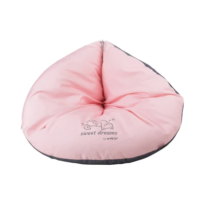 Gambar M-Pets Bantal Sweet Dreams Triangle - Pink/Abu-Abu