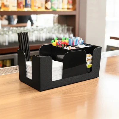 Gambar Kris Tempat Tissue & Perlengkapan Minuman - Hitam