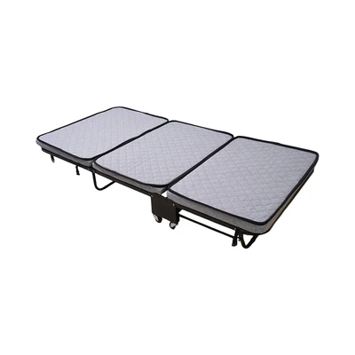 Gambar Kris 195x95x30 cm Kasur Lipat Dengan Roda - Abu-Abu