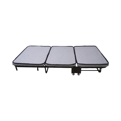 Gambar Kris 195x95x30 cm Kasur Lipat Dengan Roda - Abu-Abu
