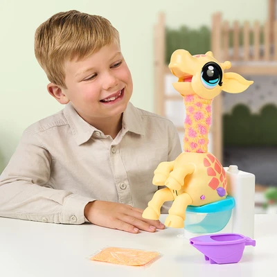 Gambar Little Live Pets Playset Gotta Go Giraffe Jungle Series - Mix
