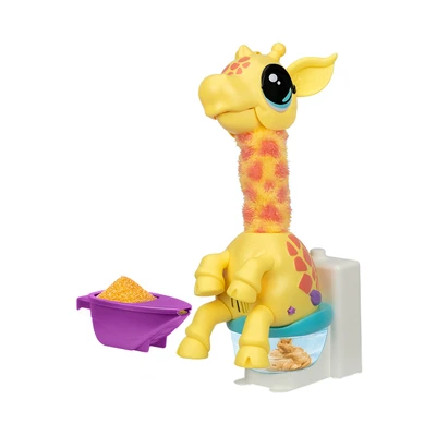 Gambar Little Live Pets Playset Gotta Go Giraffe Jungle Series - Mix