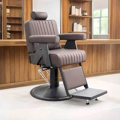 Gambar Informa Savario Kursi Salon - Cokelat Tua