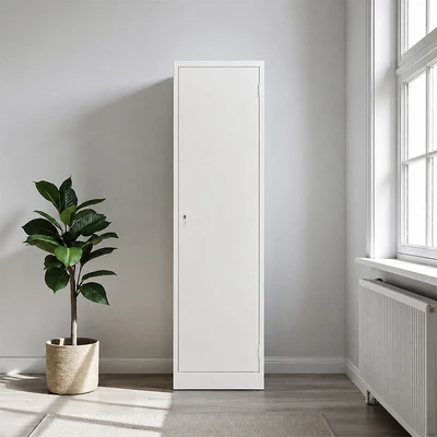 Gambar Informa Kiev Loker Dormitory Metal 1 Pintu 50x45x180 cm - Putih