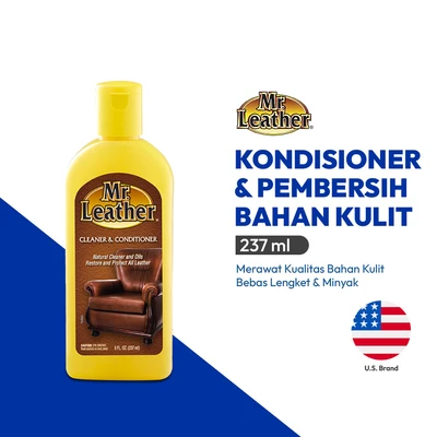 Gambar Mr.Leather Cairan Pembersih & Kondisioner  Bahan Kulit 237 ml - Kuning