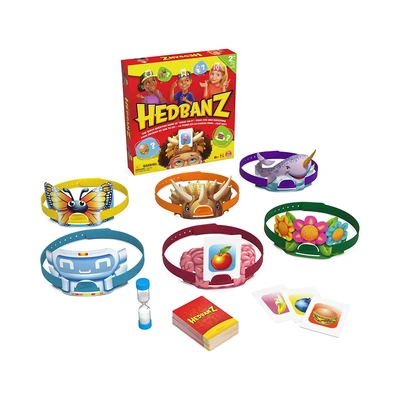 Gambar Spin Master Set Board Game Hedbanz Core What Am I - Mix