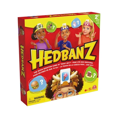 Gambar Spin Master Set Board Game Hedbanz Core What Am I - Mix