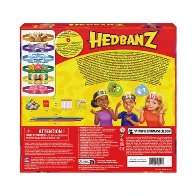 Gambar Spin Master Set Board Game Hedbanz Core What Am I - Mix