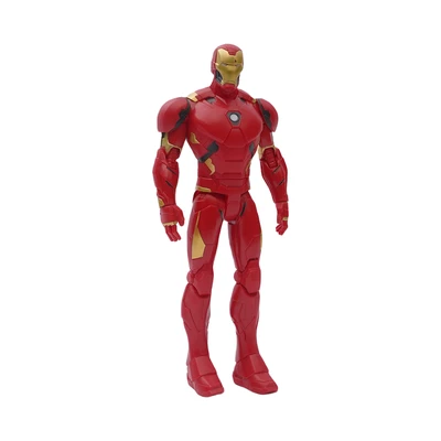 Gambar Top Gear Zd Action Figure Iron Man 18 Cm Dengan Kotak Penyimpanan - Merah