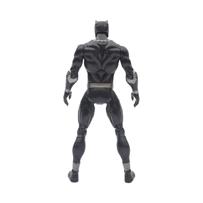 Gambar Top Gear Zd Action Figure Black Panther 18 Cm Dengan Kotak Penyimpanan - Hitam
