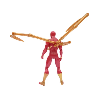 Gambar Top Gear Zd Action Figure Iron Spider 18 Cm Dengan Kotak Penyimpanan - Merah/gold