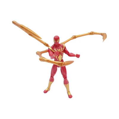Gambar Top Gear Zd Action Figure Iron Spider 18 Cm Dengan Kotak Penyimpanan - Merah/gold