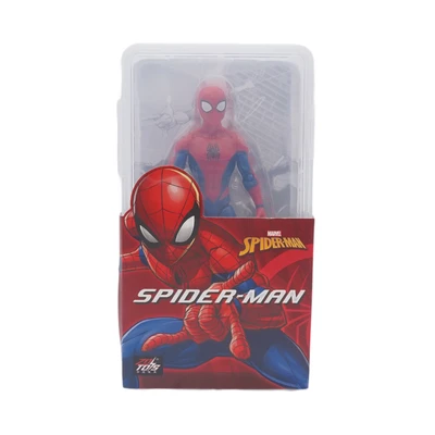 Gambar Top Gear Zd Action Figure Spiderman 18 Cm Dengan Kotak Penyimpanan - Merah/biru