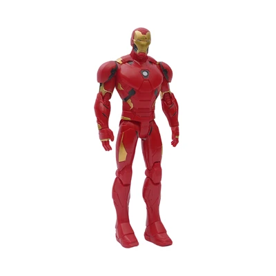 Gambar Top Gear Zd Action Figure Iron Man 23 Cm Dengan Kotak Penyimpanan - Merah