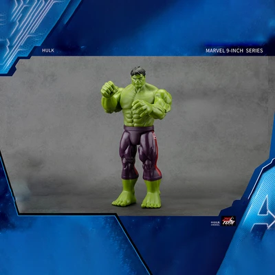 Gambar Top Gear Zd Action Figure Hulk 23 Cm Dengan Kotak Penyimpanan - Hijau