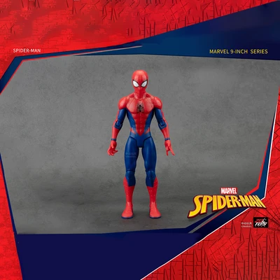 Gambar Top Gear Zd Action Figure Spiderman 23 Cm Dengan Kotak Penyimpanan - Merah/biru