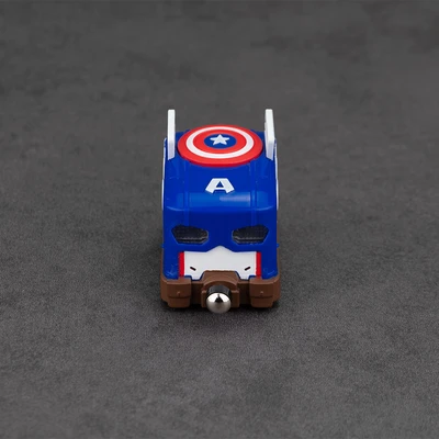 Gambar Top Gear Zd Captain America Train Collection - Biru