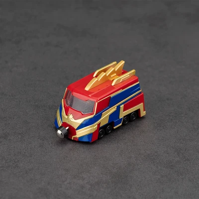 Gambar Top Gear Zd Captain Marvel Train Collection - Merah/biru