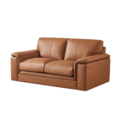 Gambar Ferrara Richmond Sofa Kulit 2 Seater - Cokelat Oslo Antelope