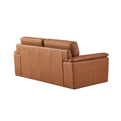 Gambar Ferrara Richmond Sofa Kulit 2 Seater - Cokelat Oslo Antelope