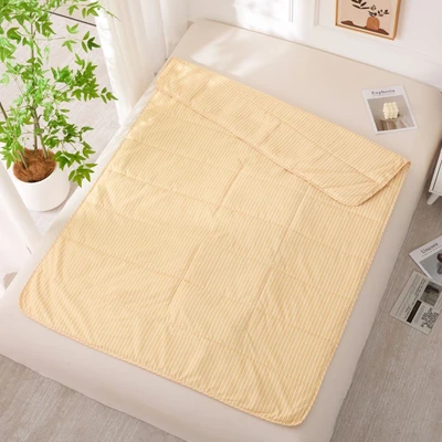 Gambar Informa 130x180 cm Bed Cover Microfiber Zip Nap Limonata - Kuning