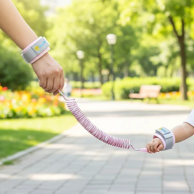 Gambar Kindla 1.5 mtr Tali Keamanan Anak - Pink