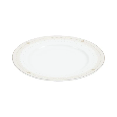 Gambar Delicia Haruka Perlengkapan Makan Bone China Set 8 pcs - Putih